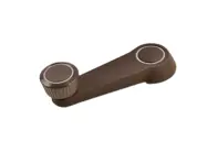 Window Crank Handle, Saddle Brown. Porsche 924 / 944 - 32183758190V